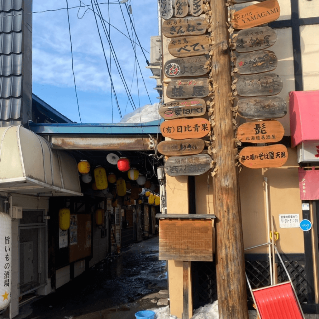 路地の雰囲気(昼)