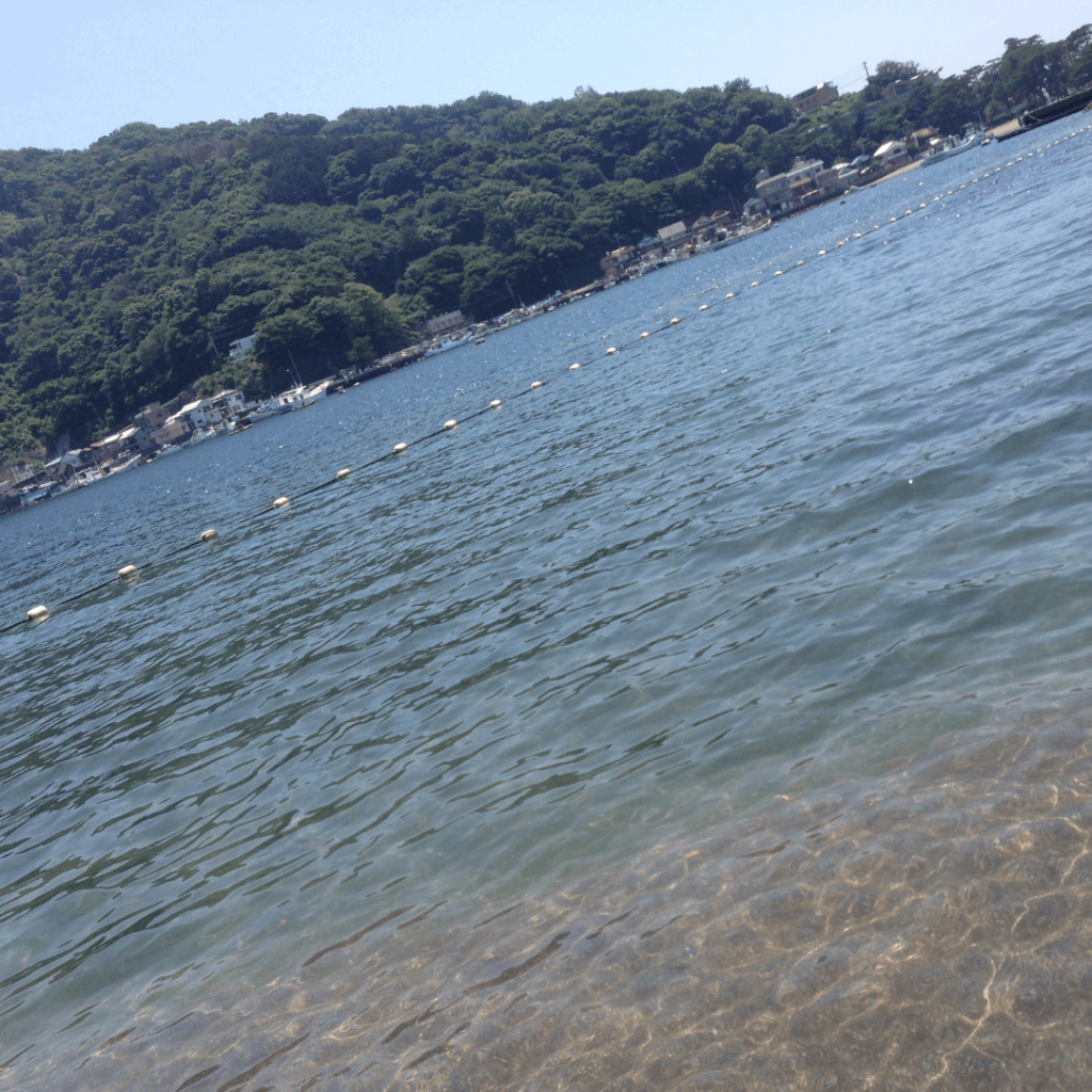 御浜岬海岸の海