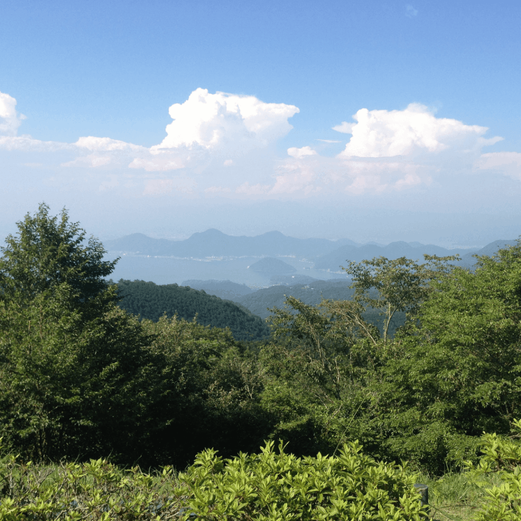 だるま山高原の景色