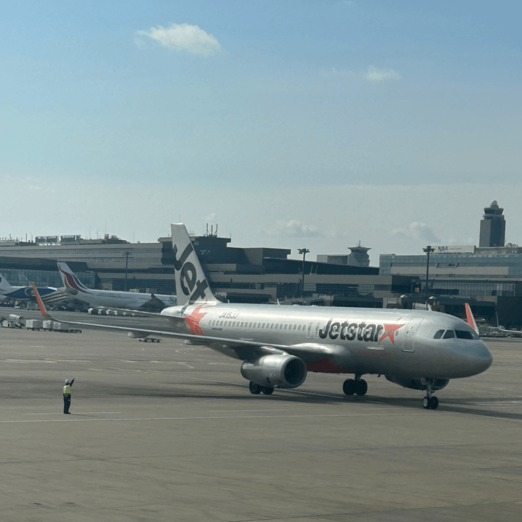 飛行機~!