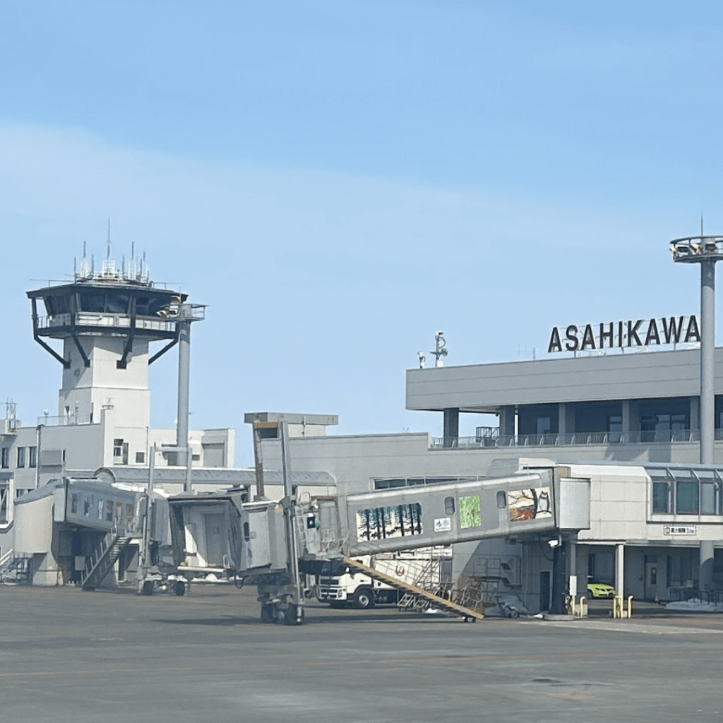 旭川空港到着!