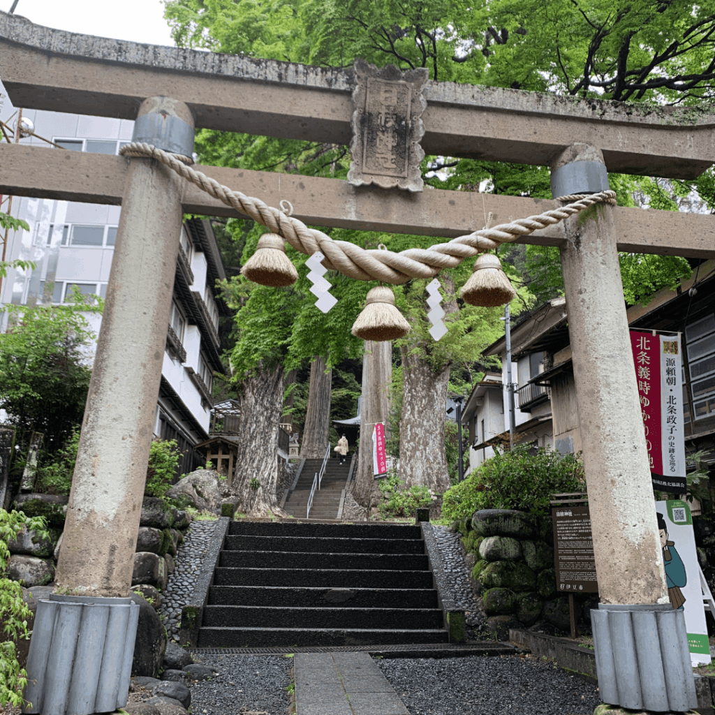 日枝神社の入口