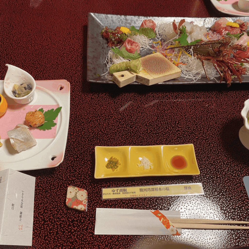 夕食開始!