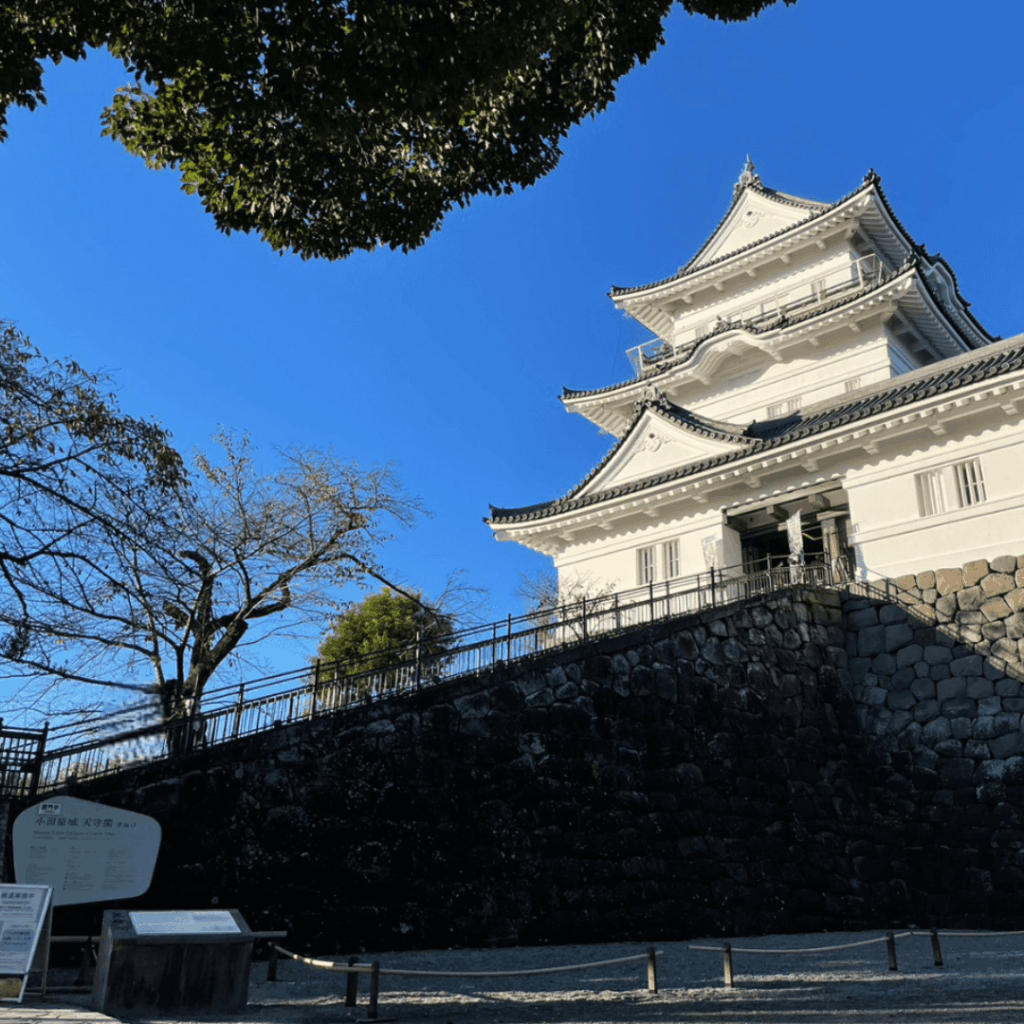 小田原城の正面