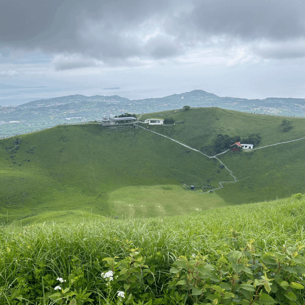 大室山の中心