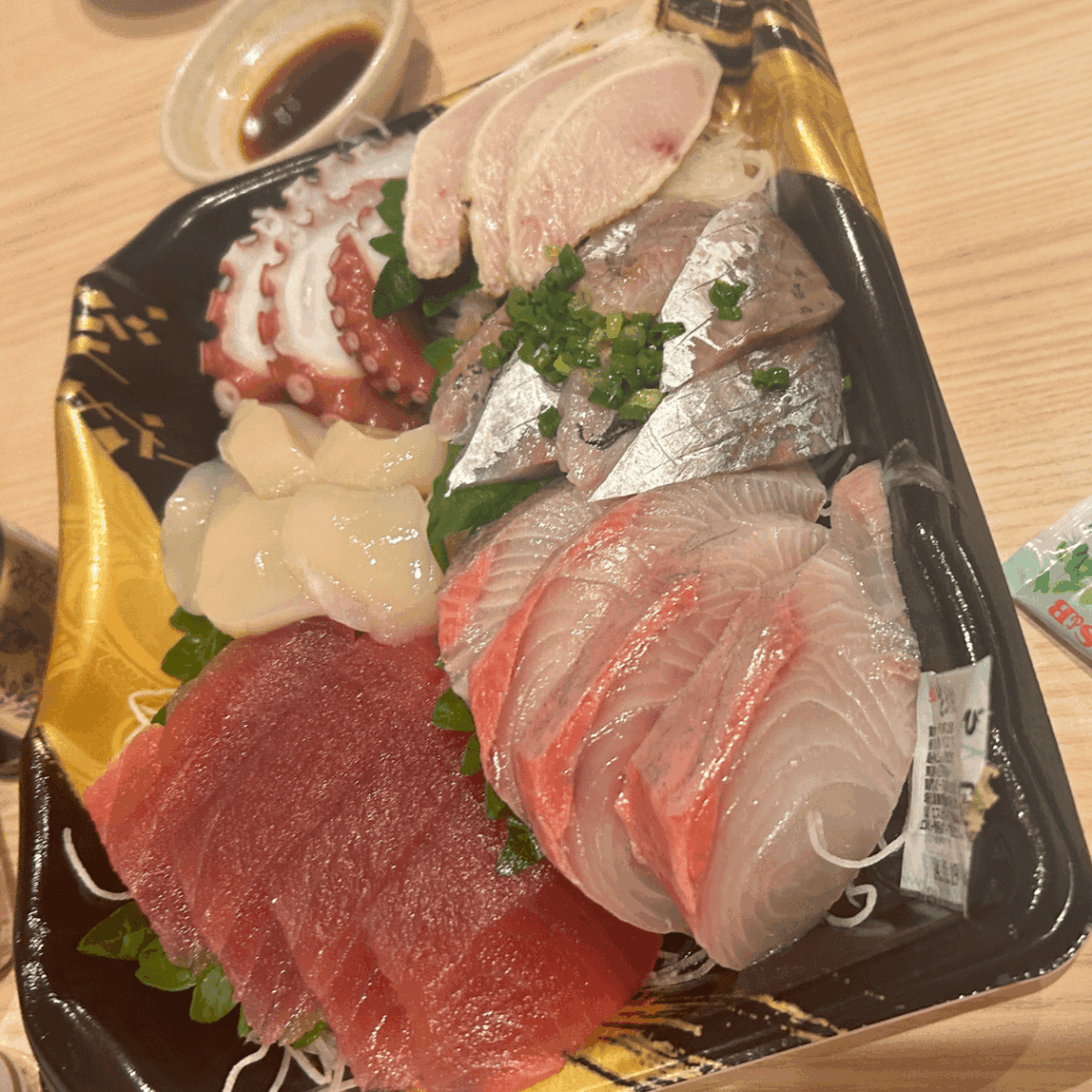 スーパーで買ったお刺身