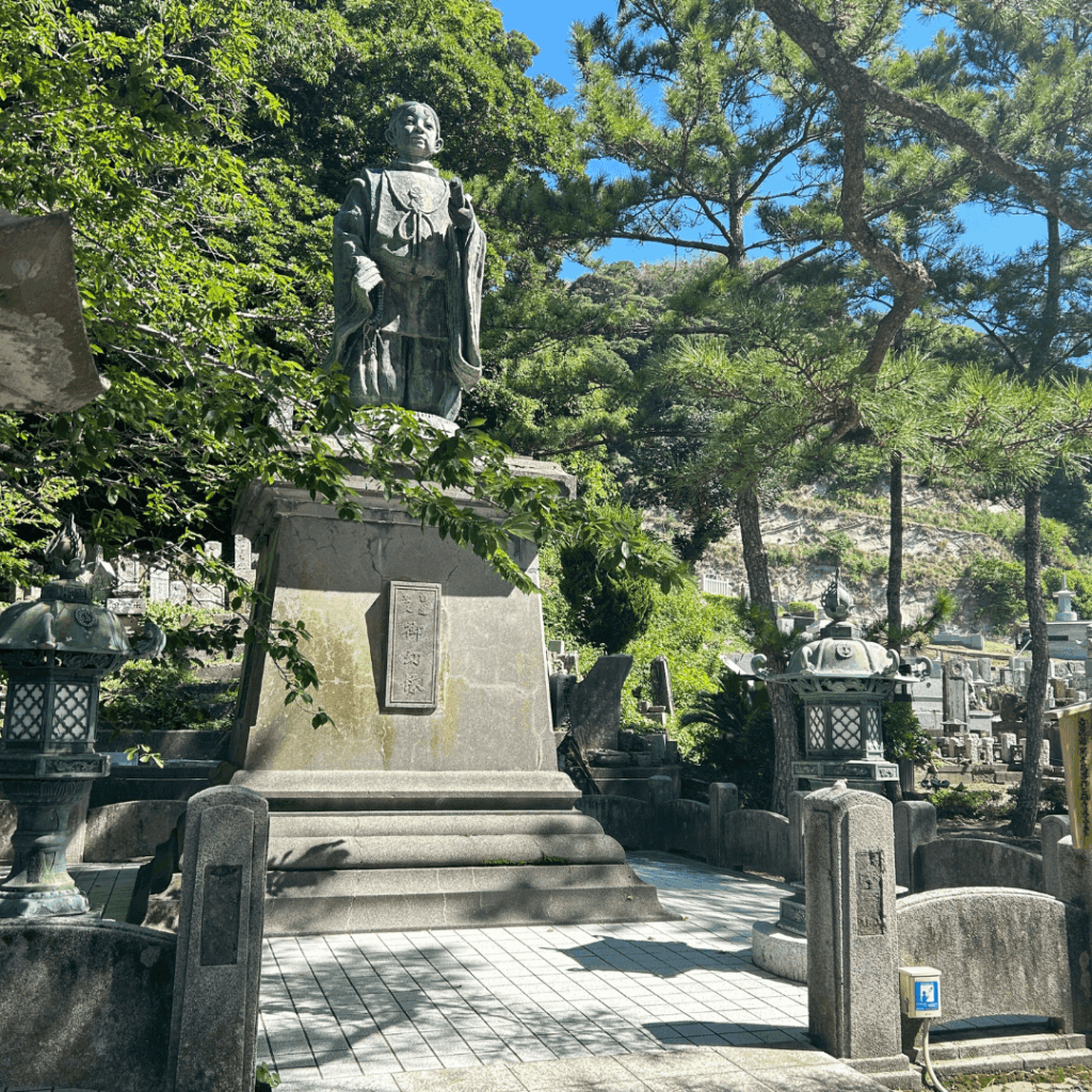 日蓮聖人の幼いころの像
