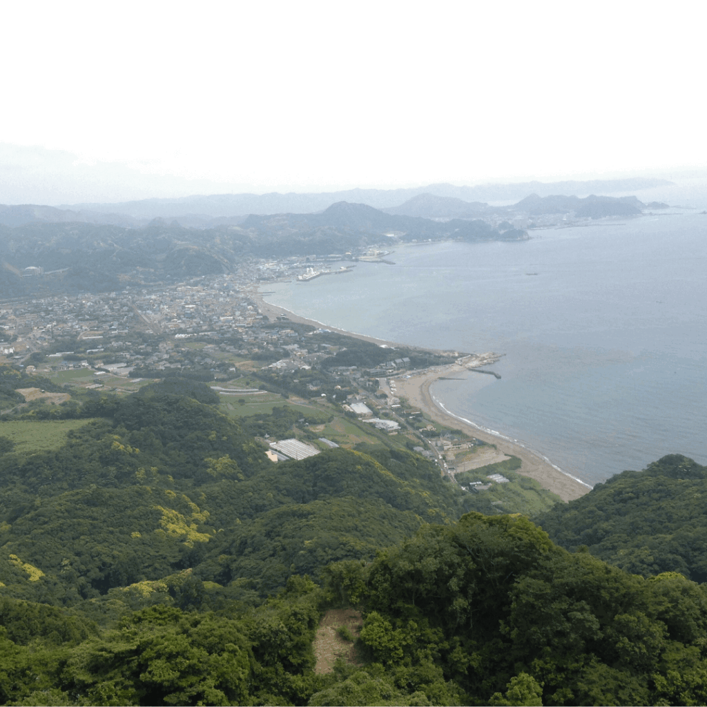 見晴らし台から見た景色