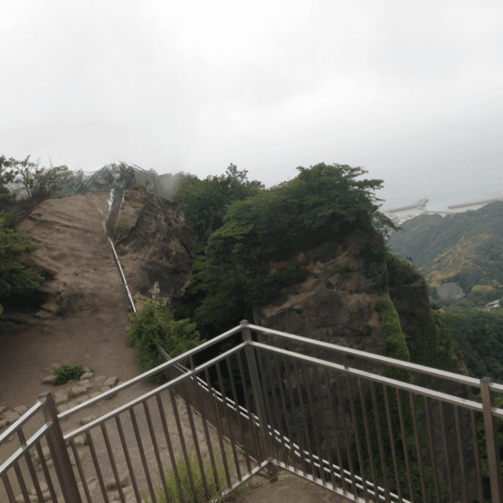 山頂の様子
