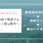 房総半島日帰りドライブ！豊岡海水浴場で磯遊び＆海鮮丼ランチと鋸山観光へ