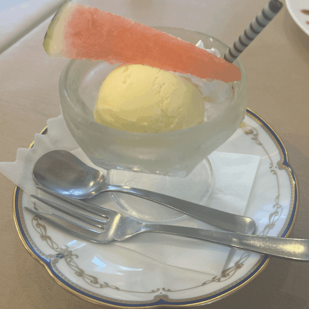 スイカも甘くて美味しかった