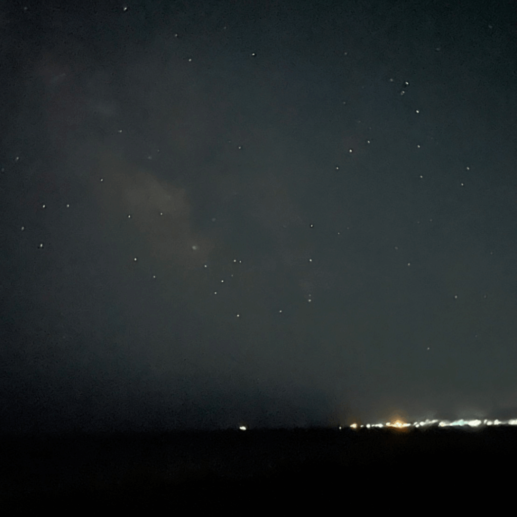 満点の星空