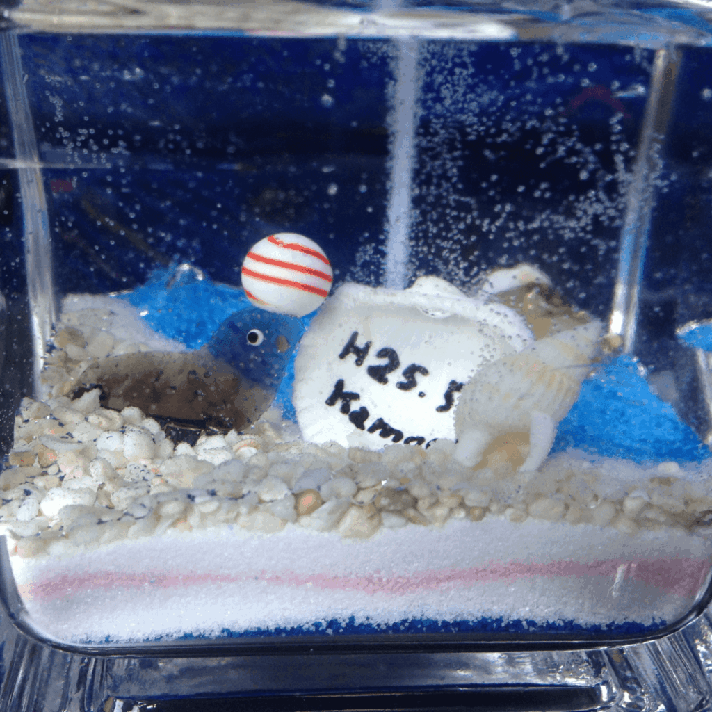 手作りキャンドルです