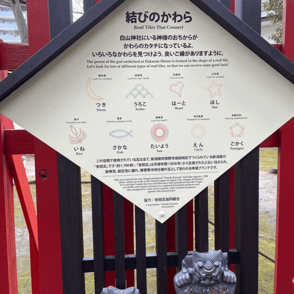 結びのかわら案内