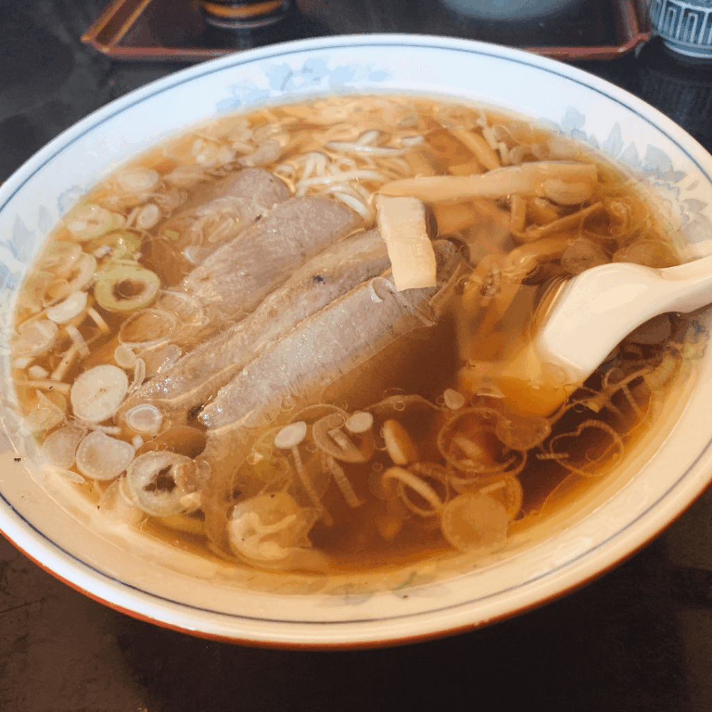 牛タンラーメン！