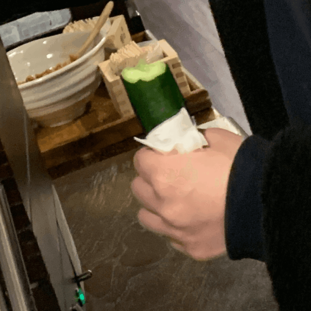 食べかけですみません