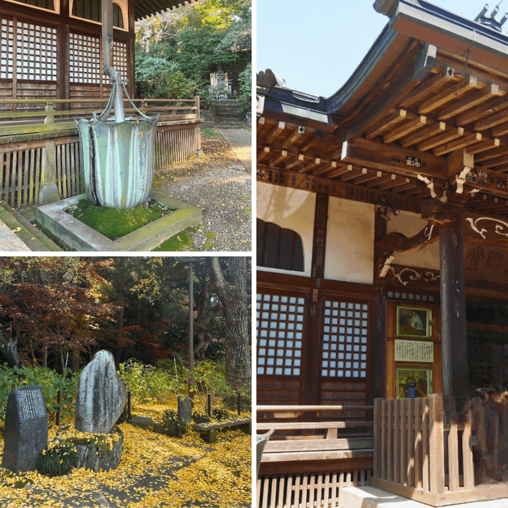 日像菩薩像が祀られている像師堂