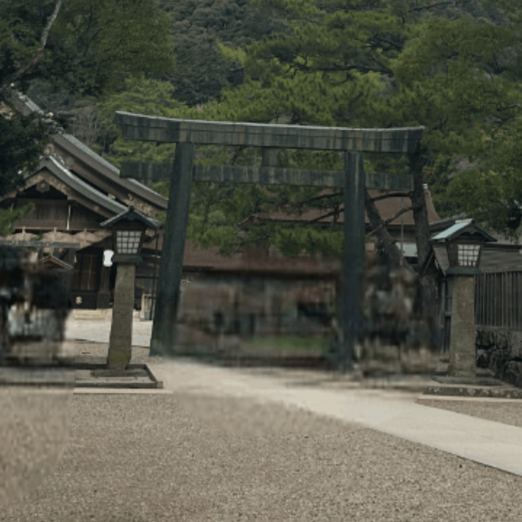 四の鳥居(銅鳥居)