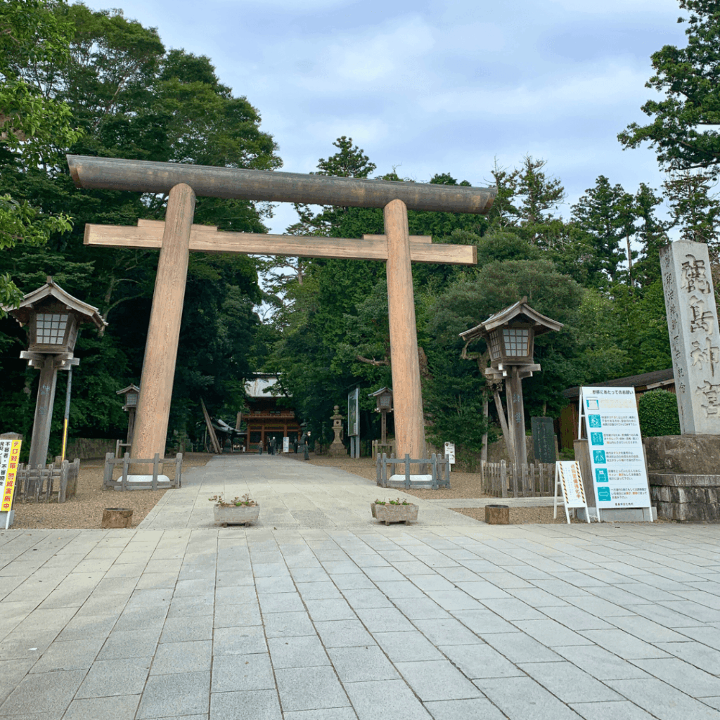 鹿島神宮の大鳥居